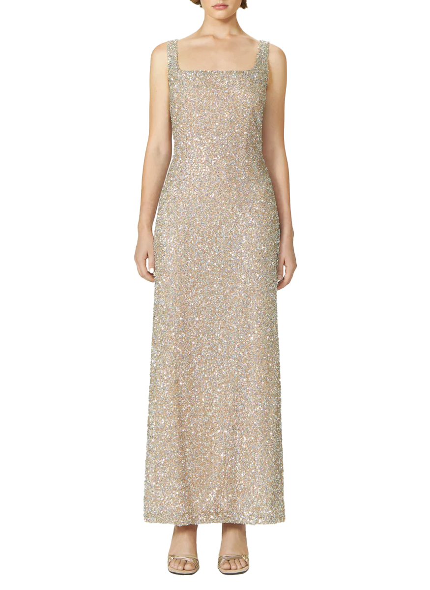 Harper Sequin Column Gown