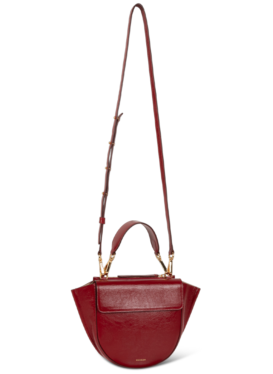 Hortensia Bag Mini in Cranberry - Wandler