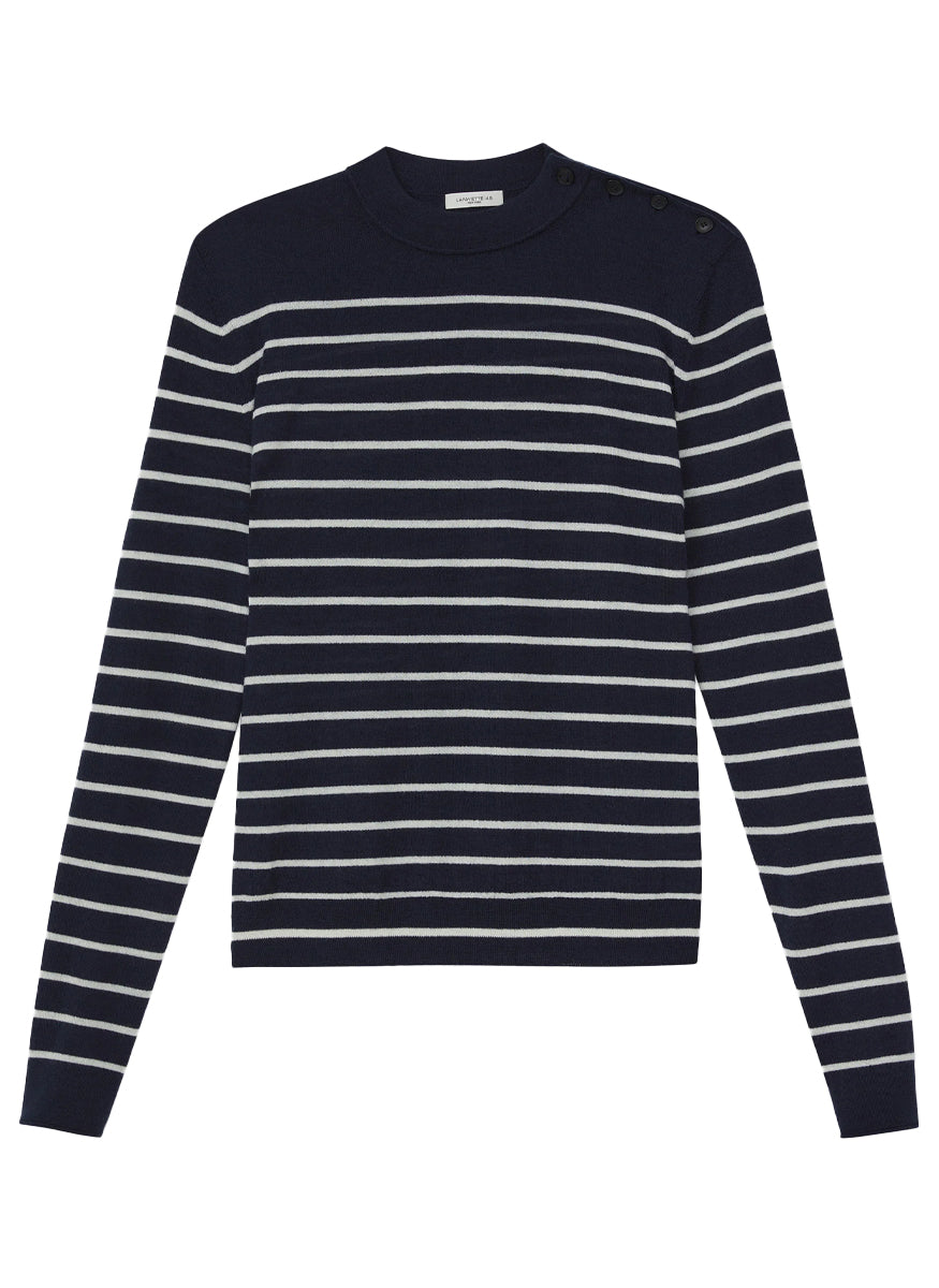 Nautical Stripe Sweater - Lafayette 148 New York