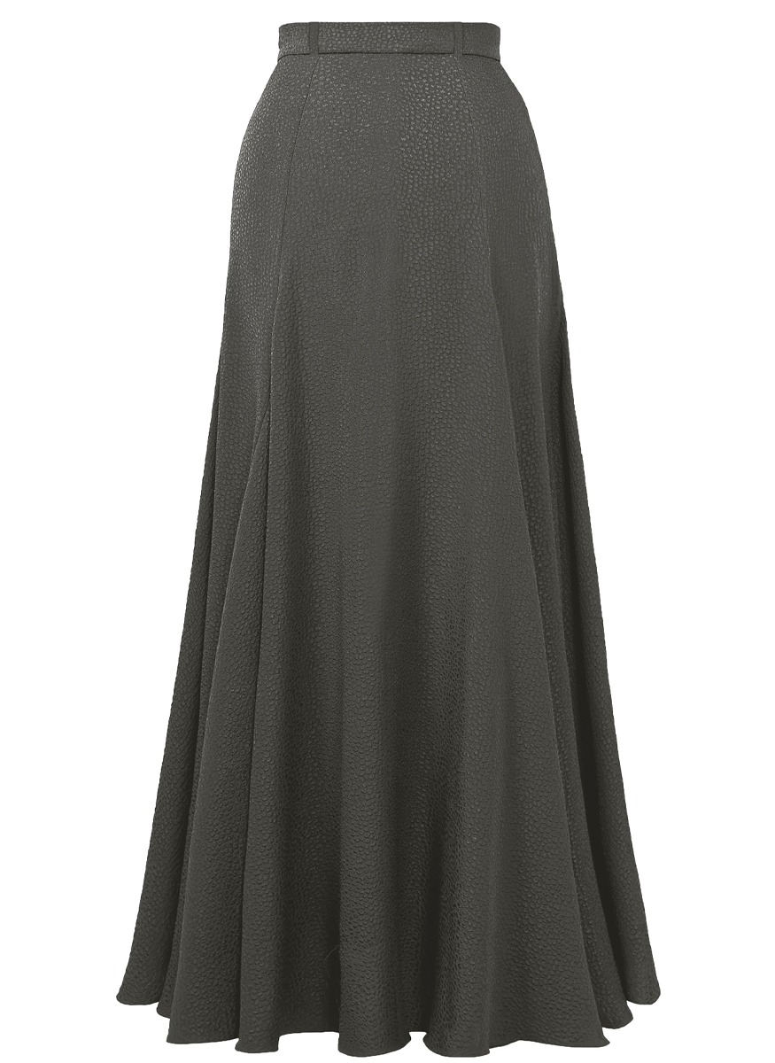 Jete Crop Skirt in Bubble Jacquard