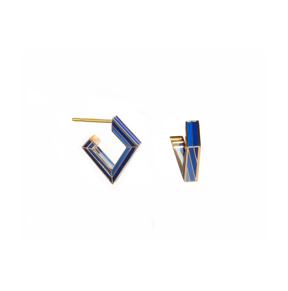 Baoli Well Square Hoops