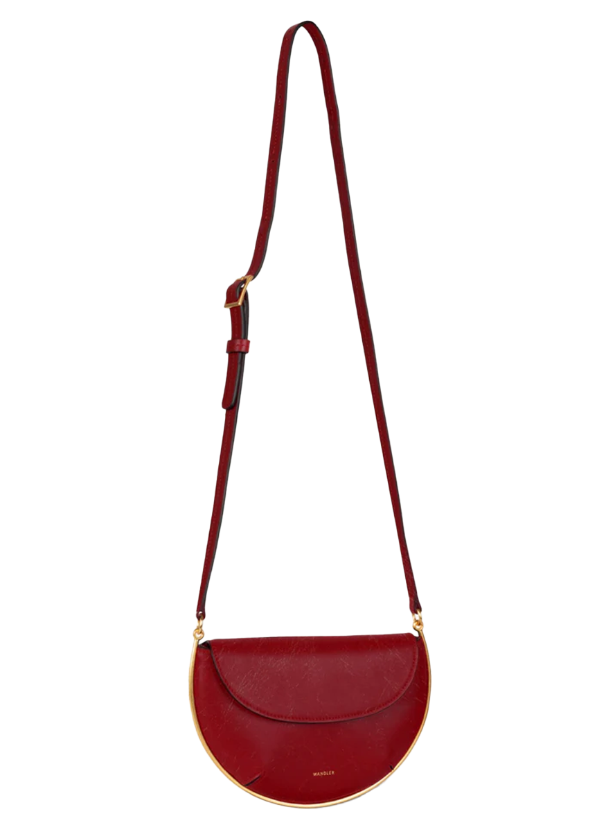 Kate Mini Crossbody in Cranberry - Wandler