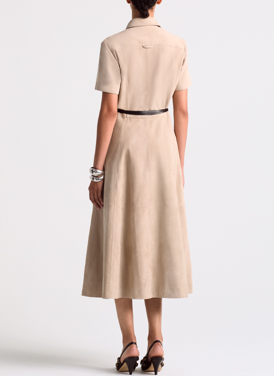 Kiera Suede Dress - Altuzarra