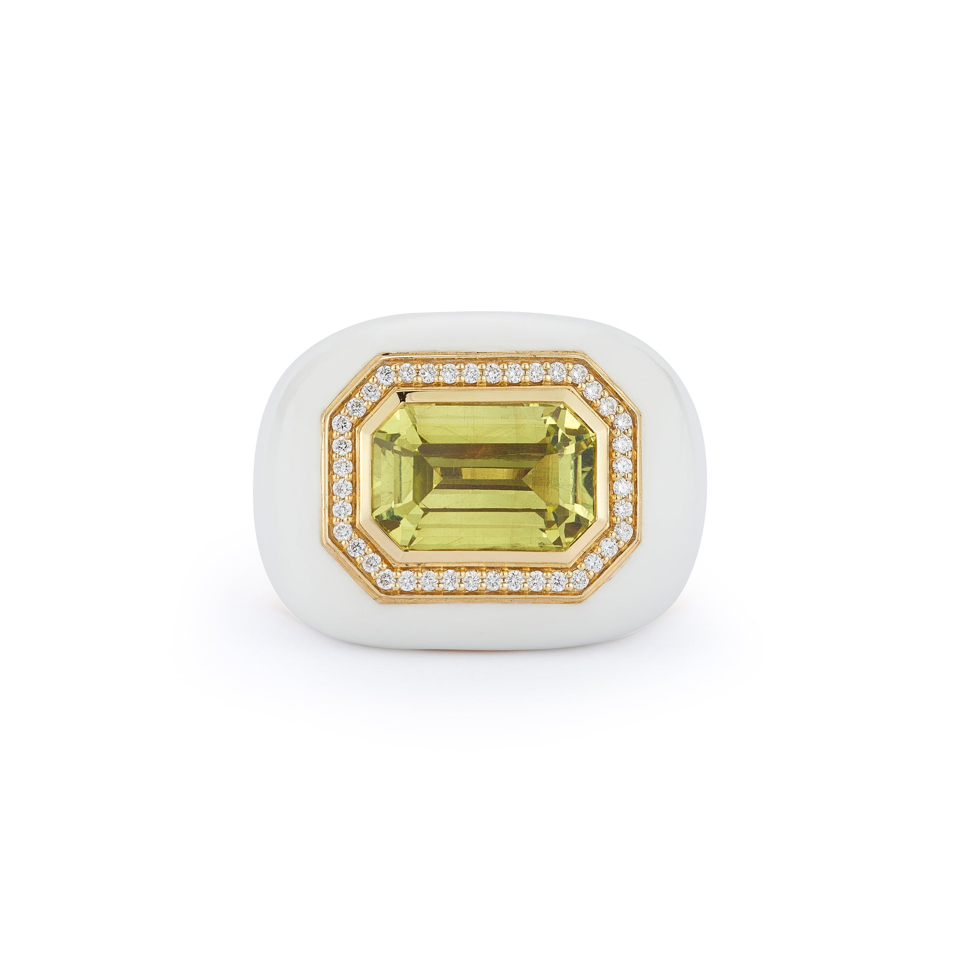 Chrysoberyl Statement Ring - Katherine Jetter