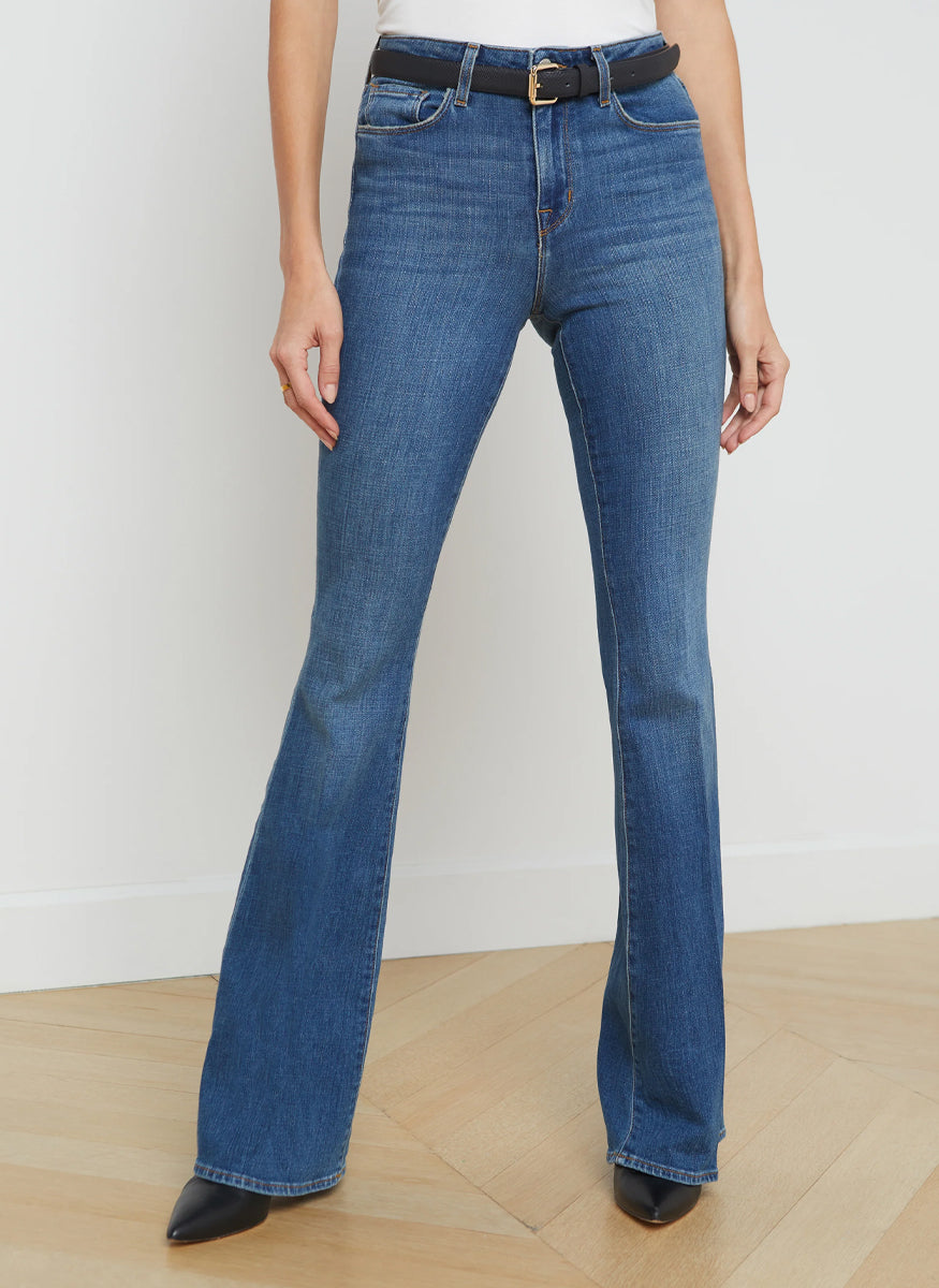 Bell High Rise Flare Jean