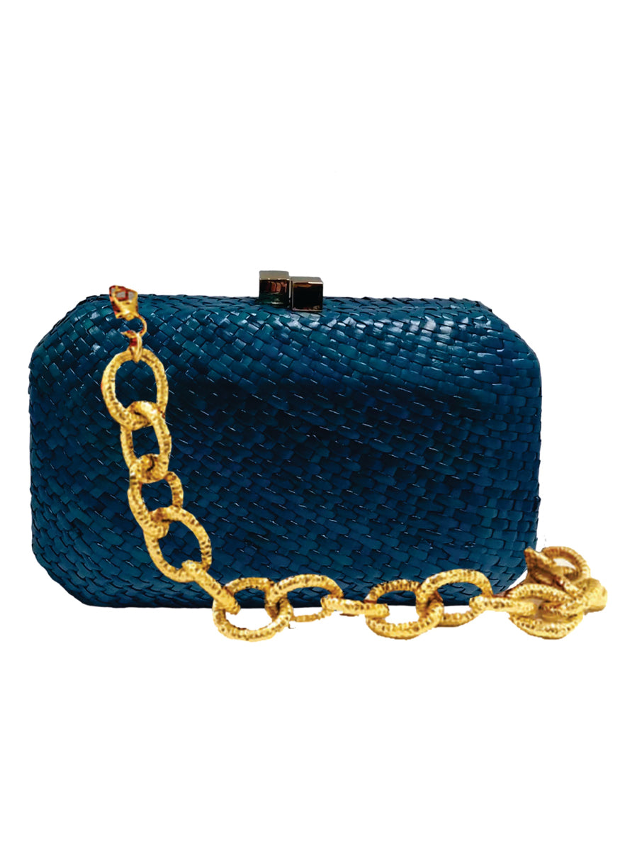 Leticia Round Clutch With Chain
