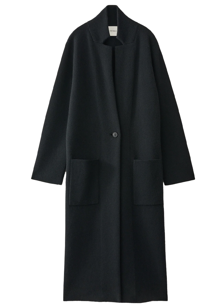 Amie Cardigan Coat in Black