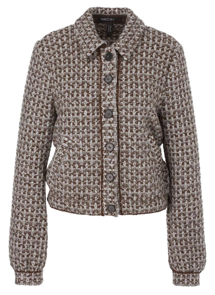 Knit Eisenhower Jacket - Marc Cain