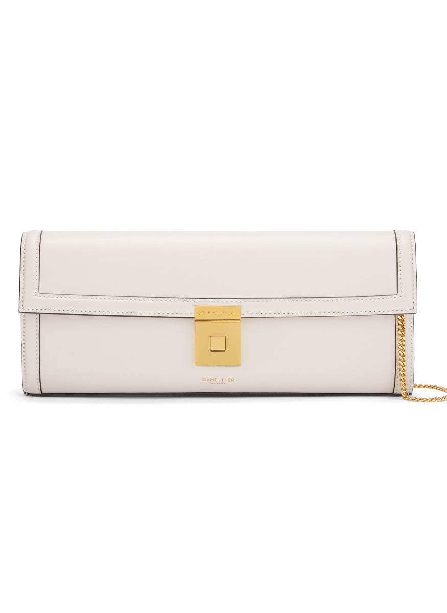Paris Smooth Leather Clutch