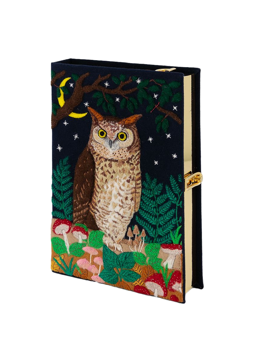 "The Owl Bex Parkin" Book Clutch