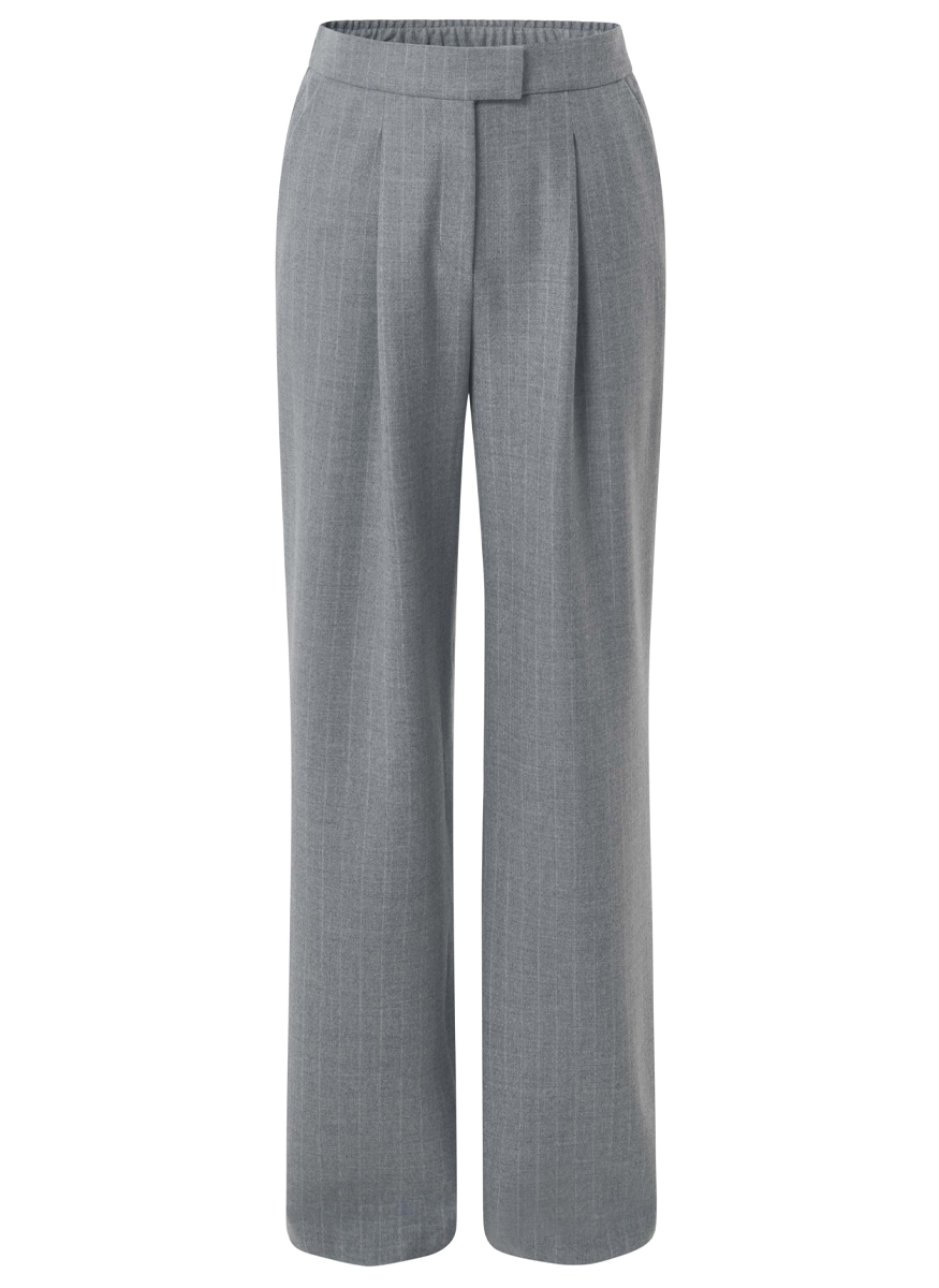 Edina Pinstripe Full Leg Pant