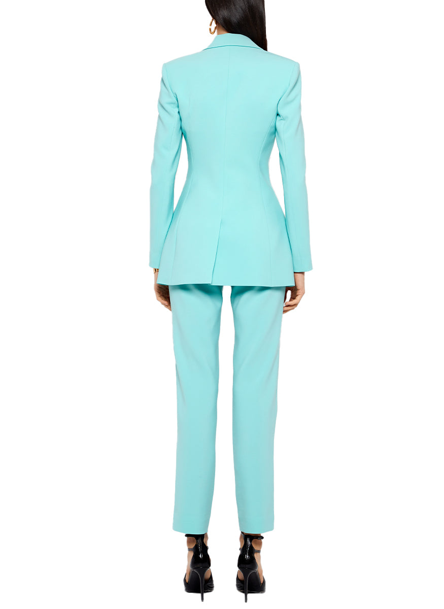 Curved Seam Stove Pipe Suit - Prabal Gurung