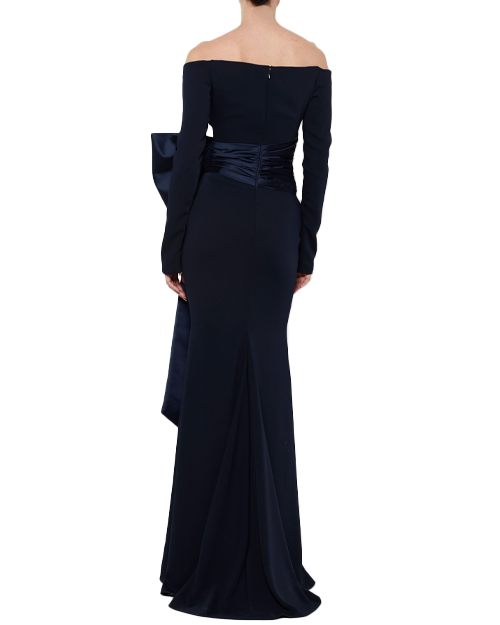 Kate Off the Shoulder Gown with Bow