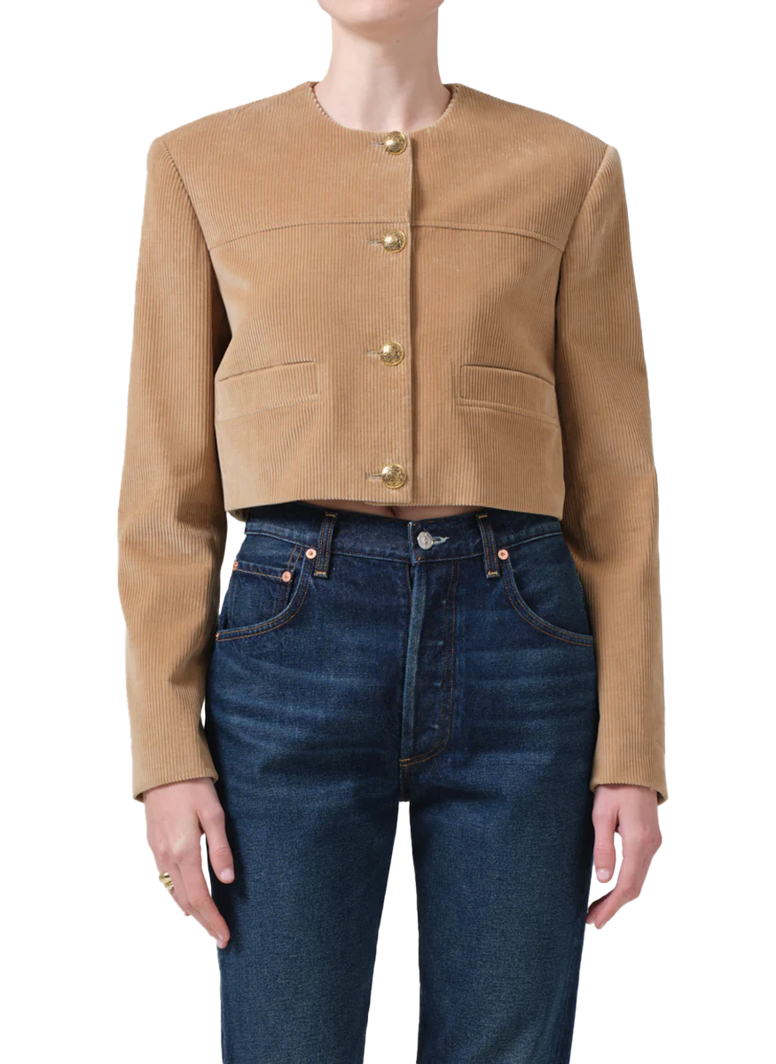 Pia Cropped Jacket in Ambria