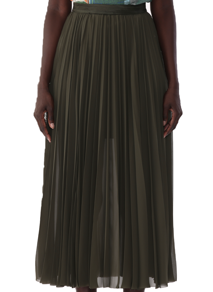 Chiffon Pleated Skirt - Jason Wu Collection