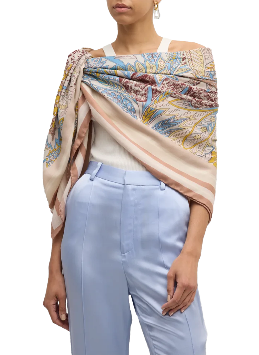 Amazonia Cashmere Print Scarf