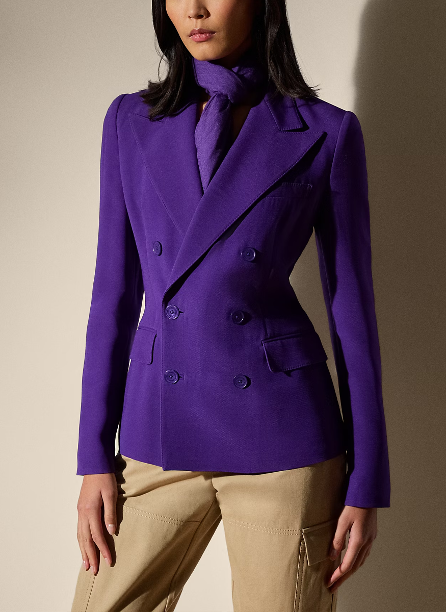 Desmond Wool-Silk Jacket - Ralph Lauren Collection