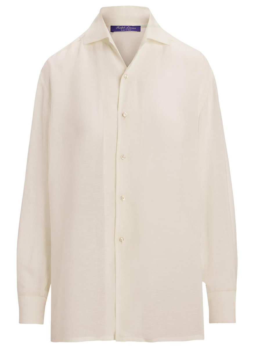 Capri Relaxed Fit Linen Voile Shirt