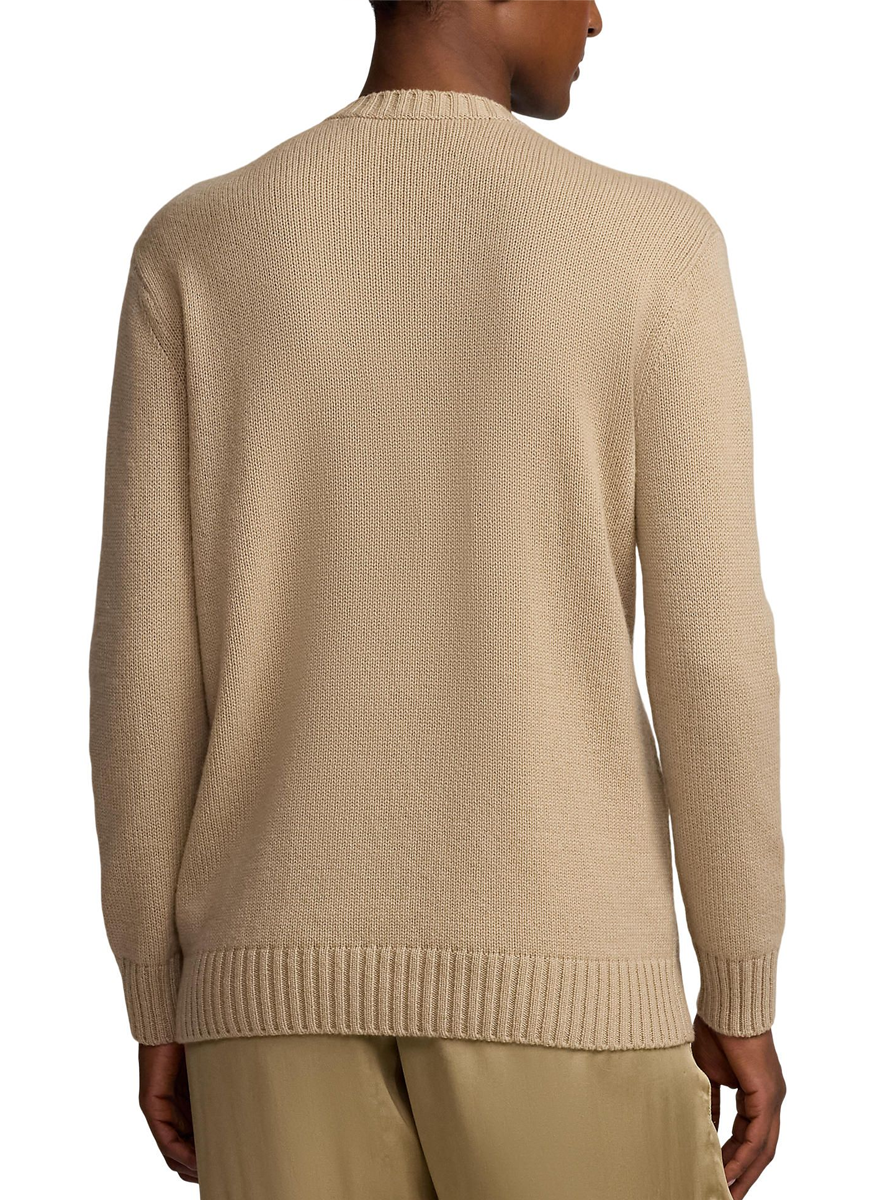 Aviator Polo Bear Cashmere Sweater - Ralph Lauren Collection