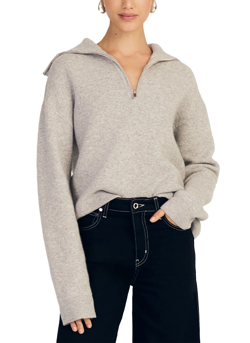 Samuel Reversible Quarter Zip Sweater - Derek Lam 10 Crosby