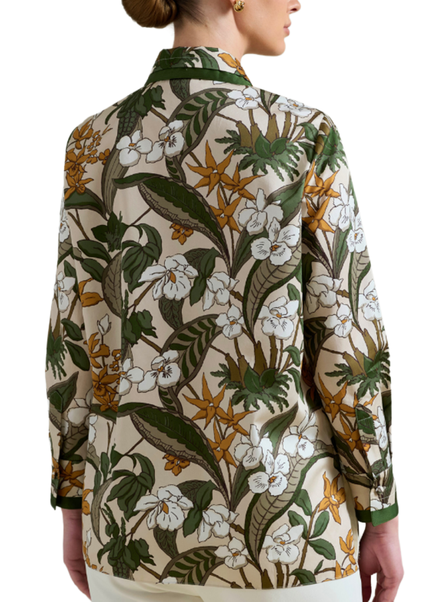 Zanzibar Printed Cotton Shirt - Rani Arabella
