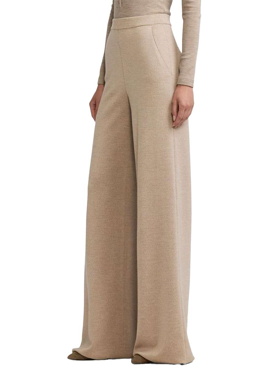 Merino Wool Wide-Leg Sweater Pant - Ralph Lauren Collection