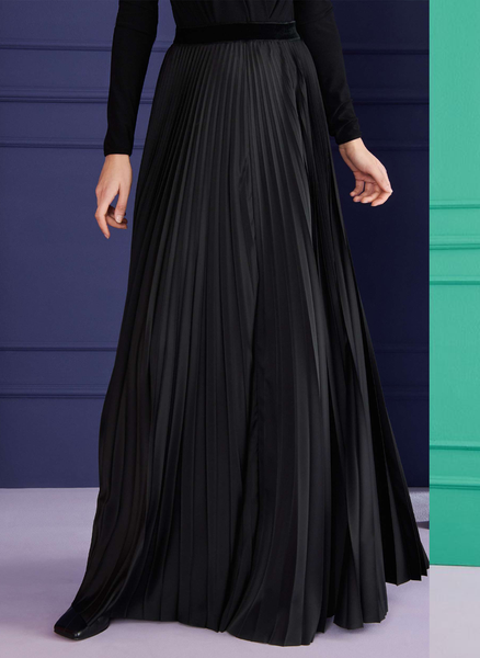 【THE MOZZ】Brit Satin Long Skirt Satin Maxi Skirt – Elizabeth Anthony