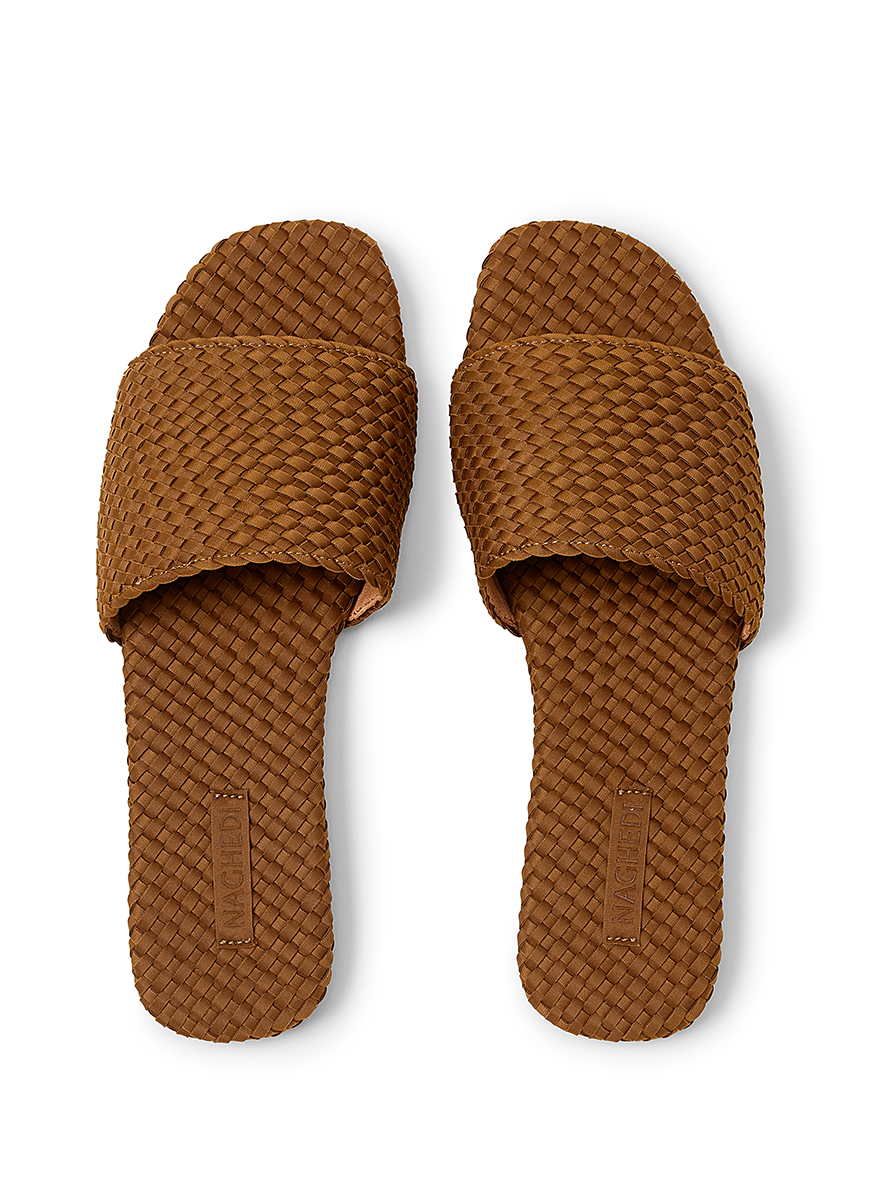 St. Barths Slide in Teak