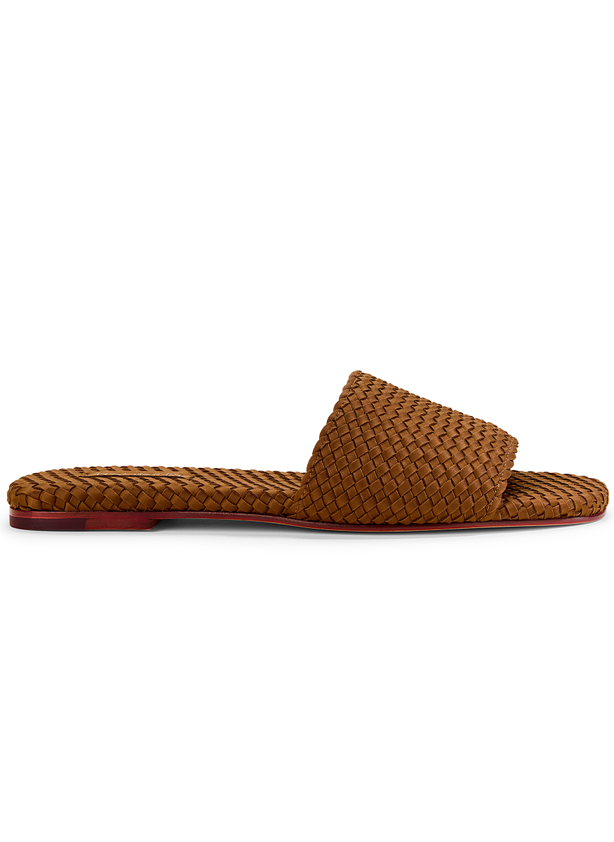 St. Barths Slide in Teak