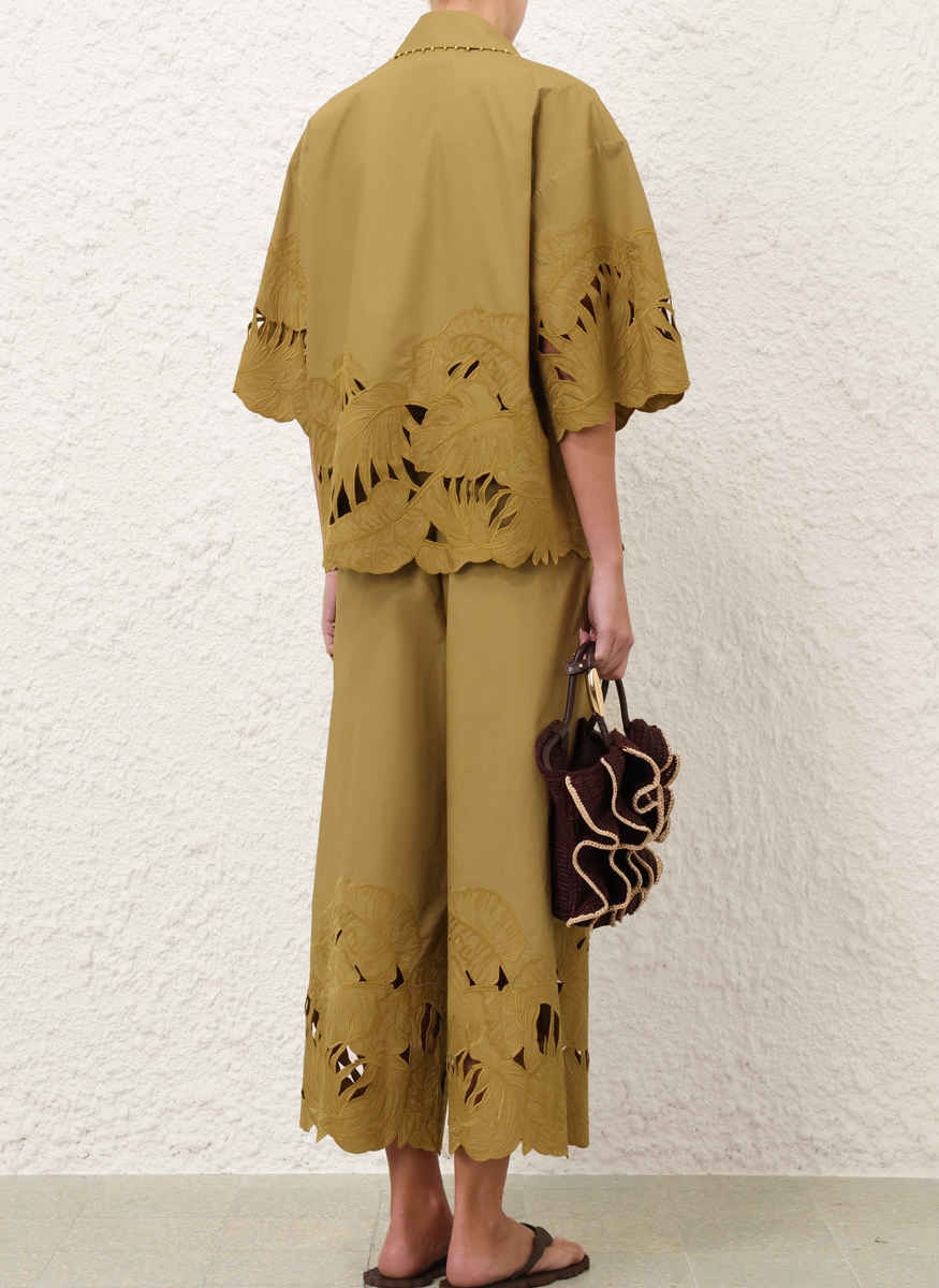 Mahon Embroidered Shirt - Zimmermann