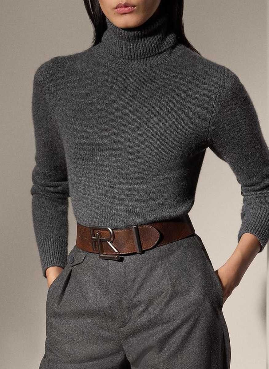 Cashmere Turtleneck Sweater