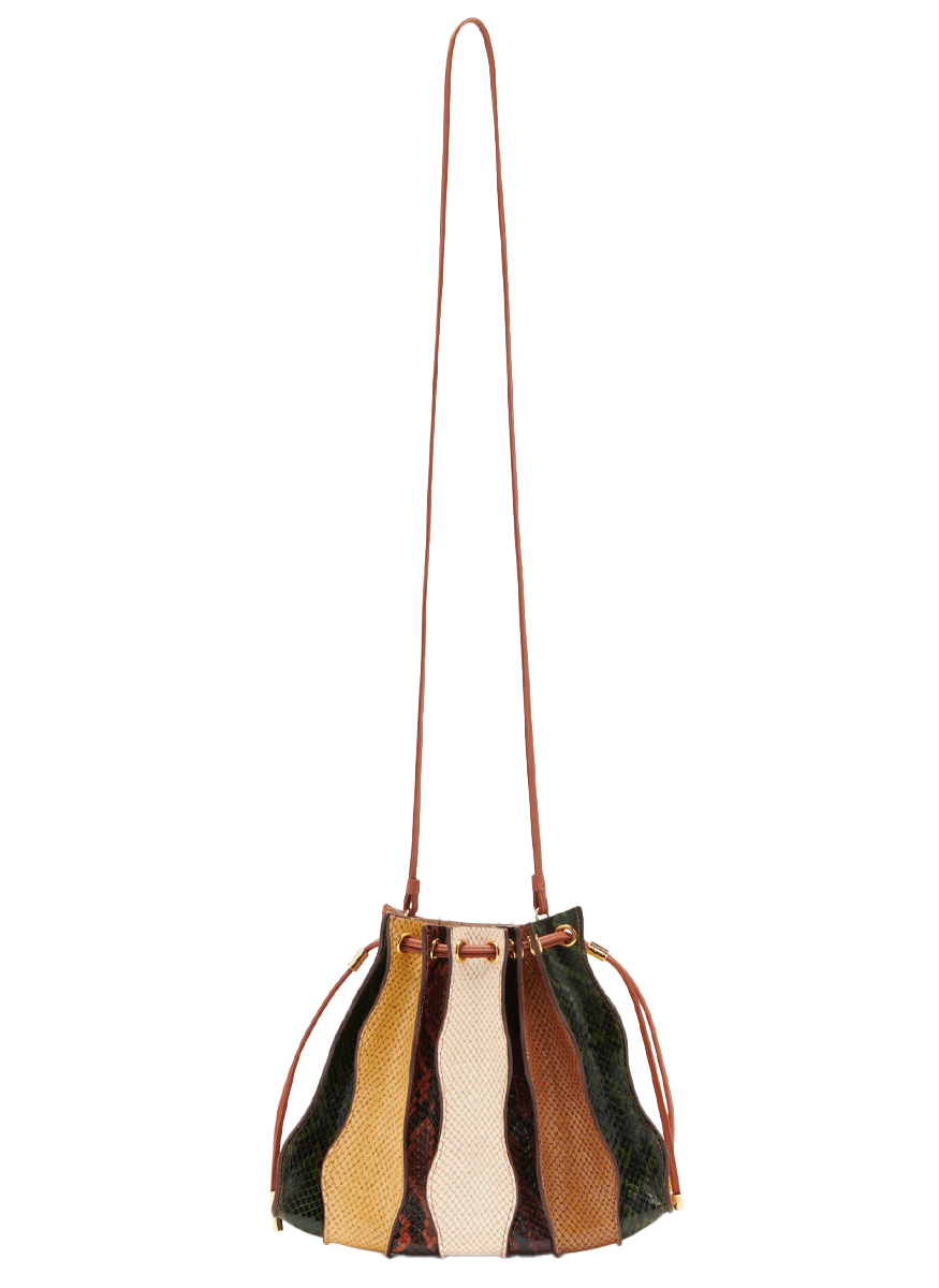 Adria Pleated Wave Crossbody