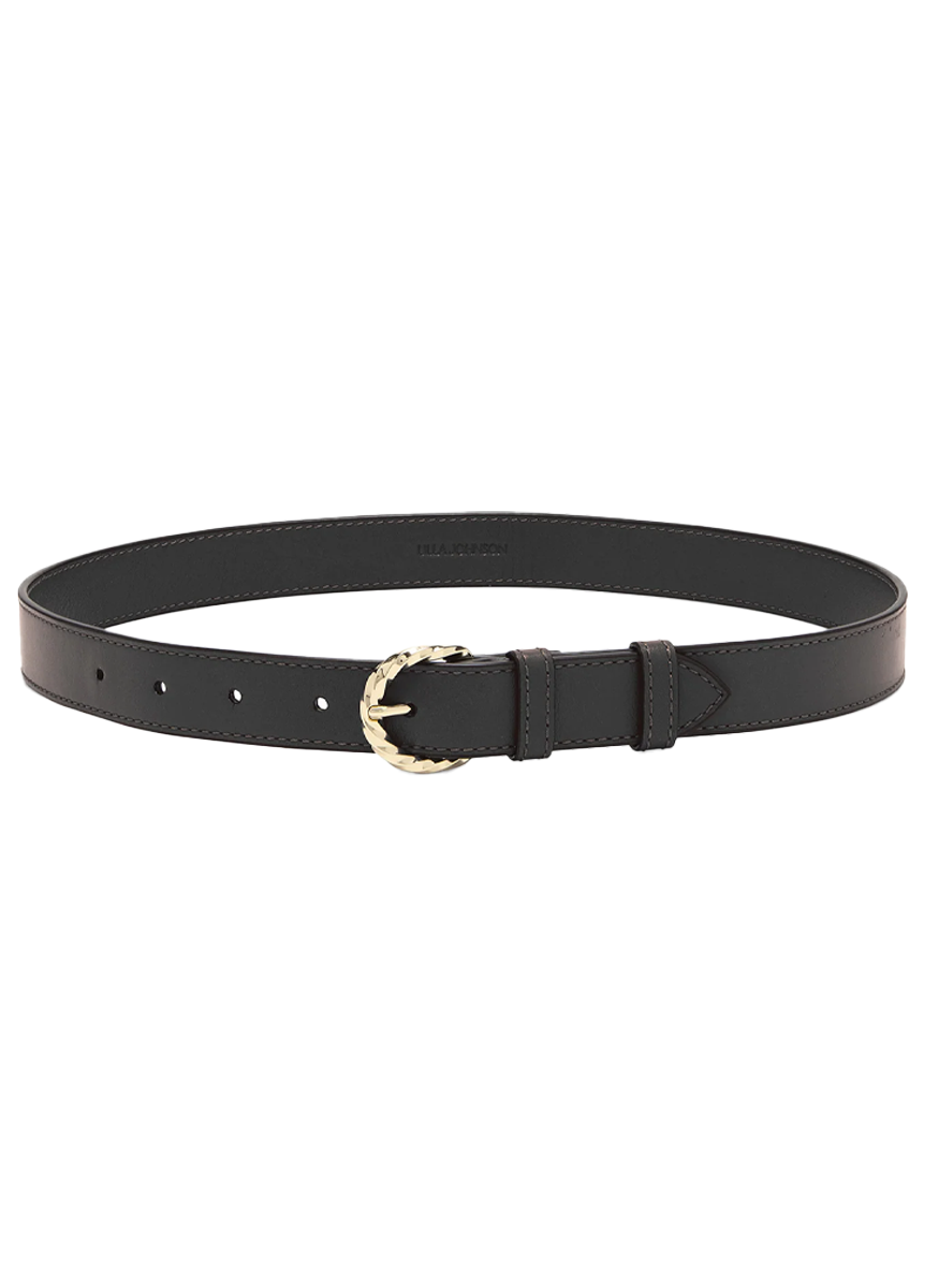 Gia Twisted Buckle Belt - Ulla Johnson