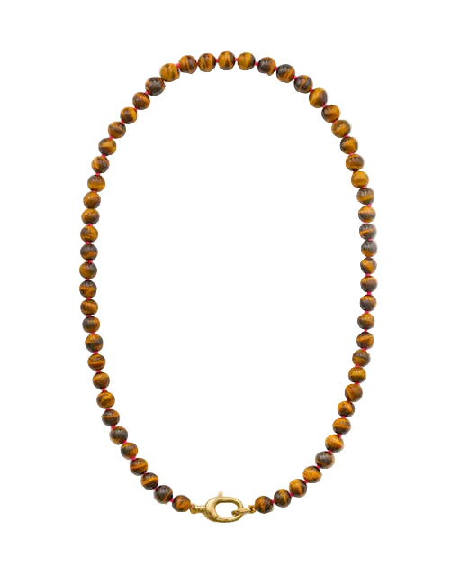 Tigers Eye Bead Necklace