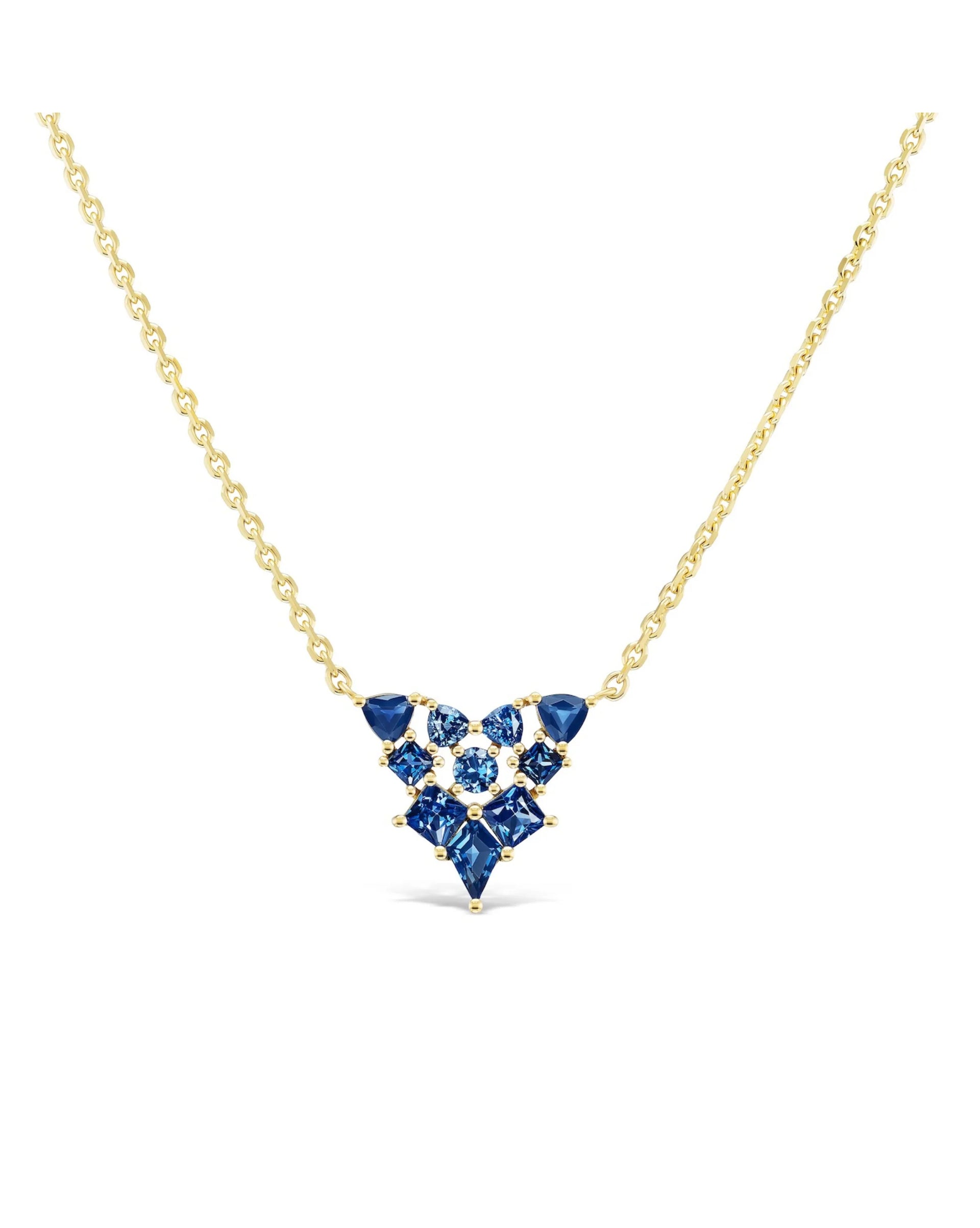 Blueberry Cluster Necklace