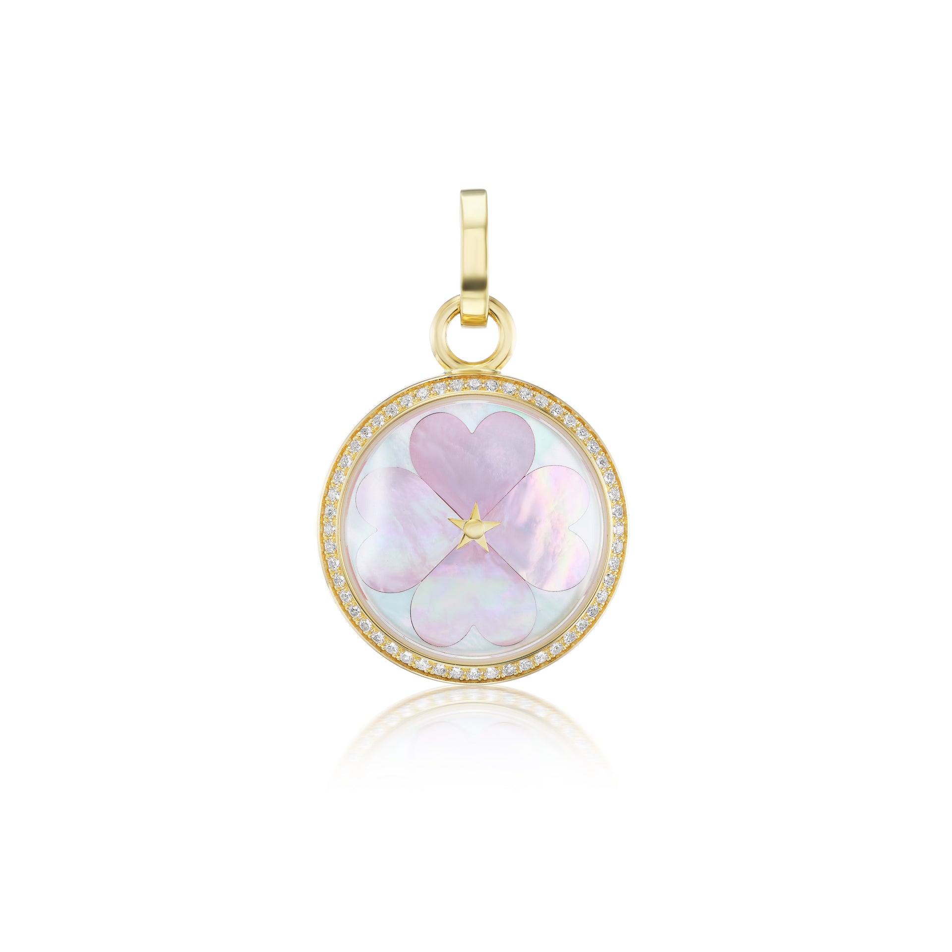 Carpe Diem Mother Of Pearl Charm