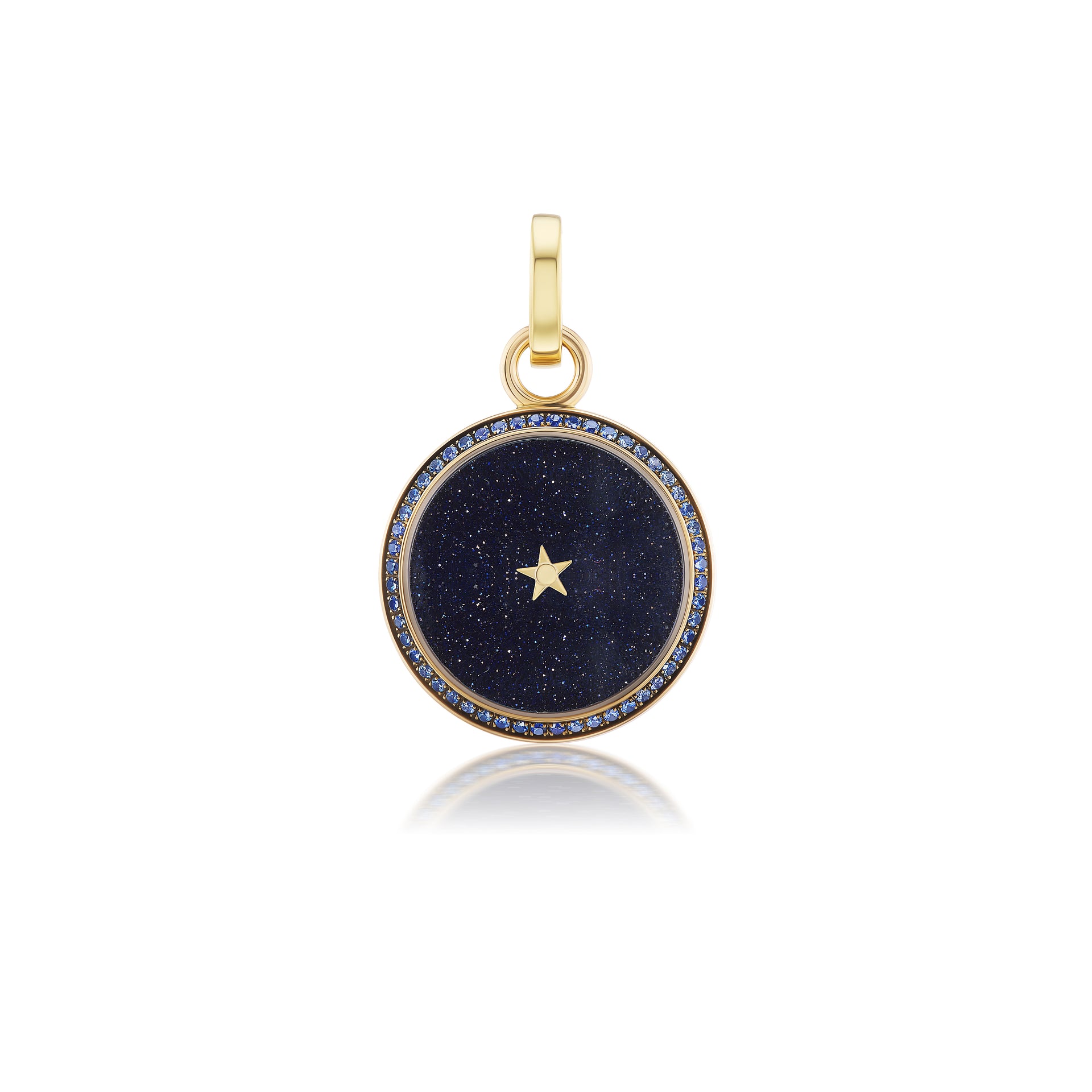 Carpe Diem Blue Sapphires Charm
