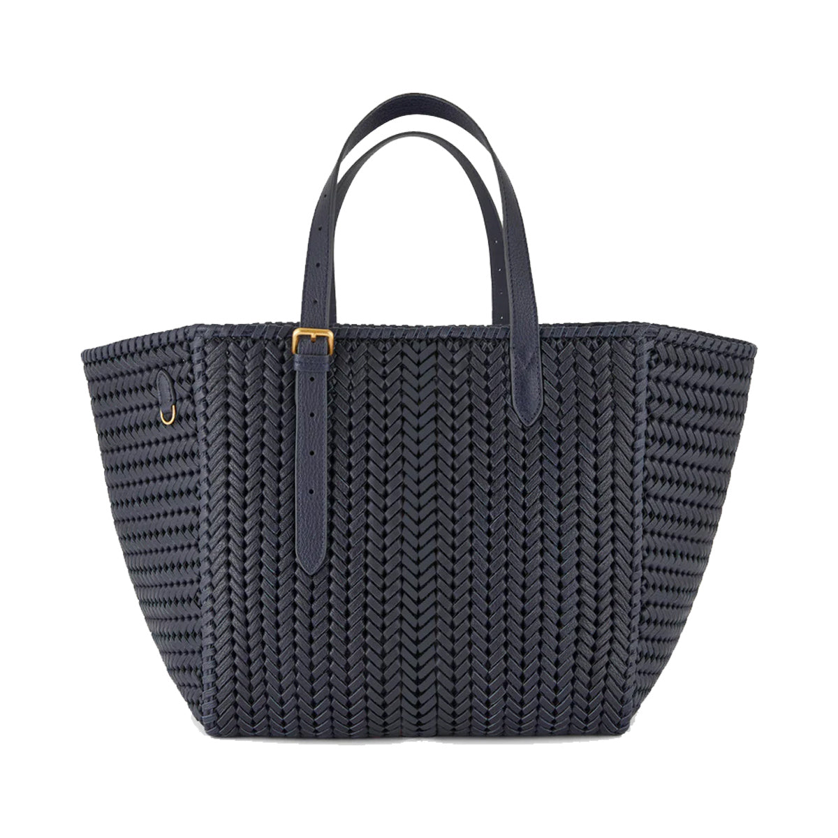 The Neeson Square Tote in Marine - Anya Hindmarch