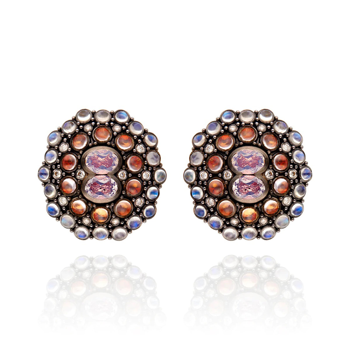 “Luzia Rainha” Cluster Earrings