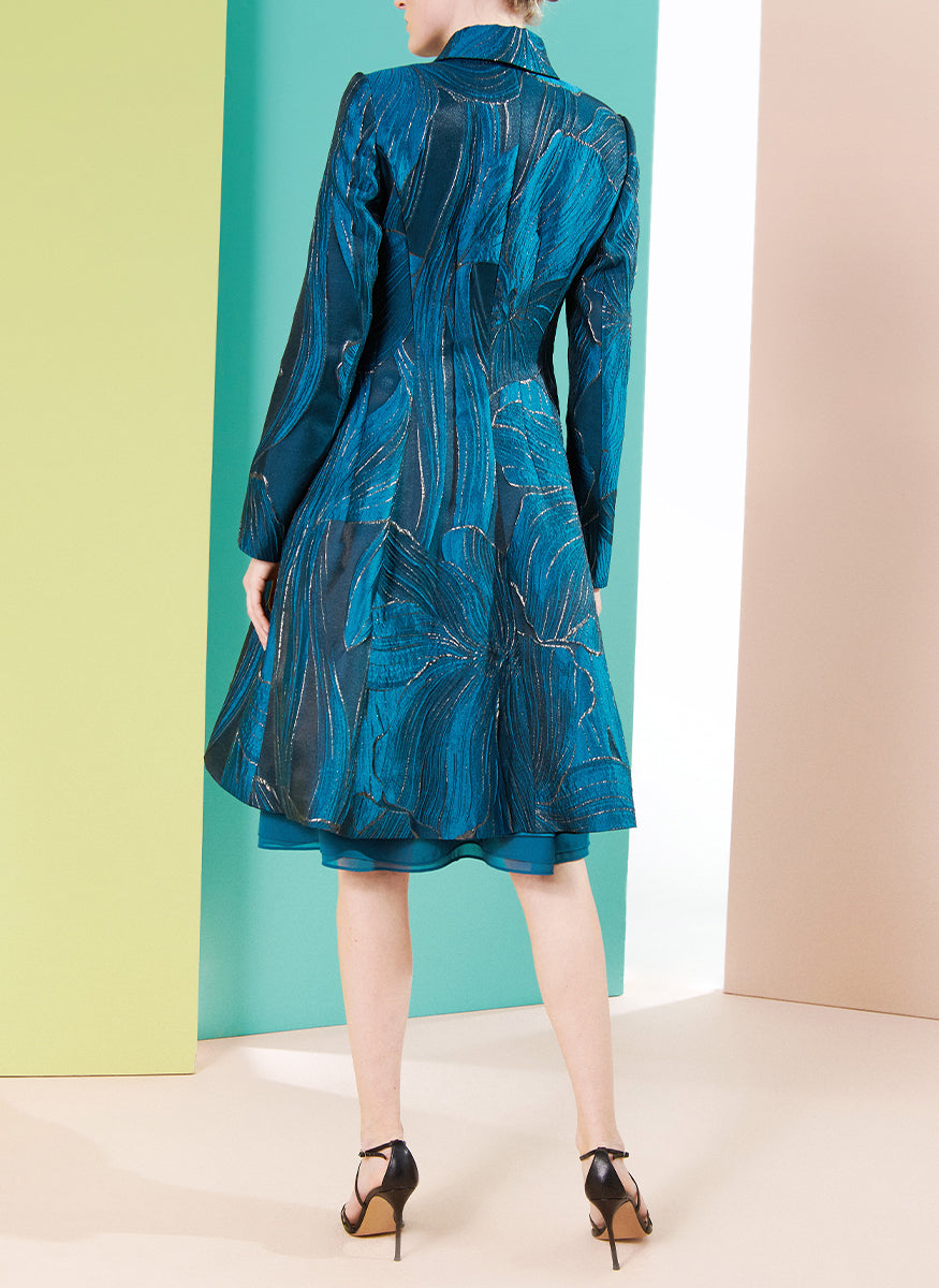 Amaryllis Jacquard Dress and Jacket – Elizabeth Anthony