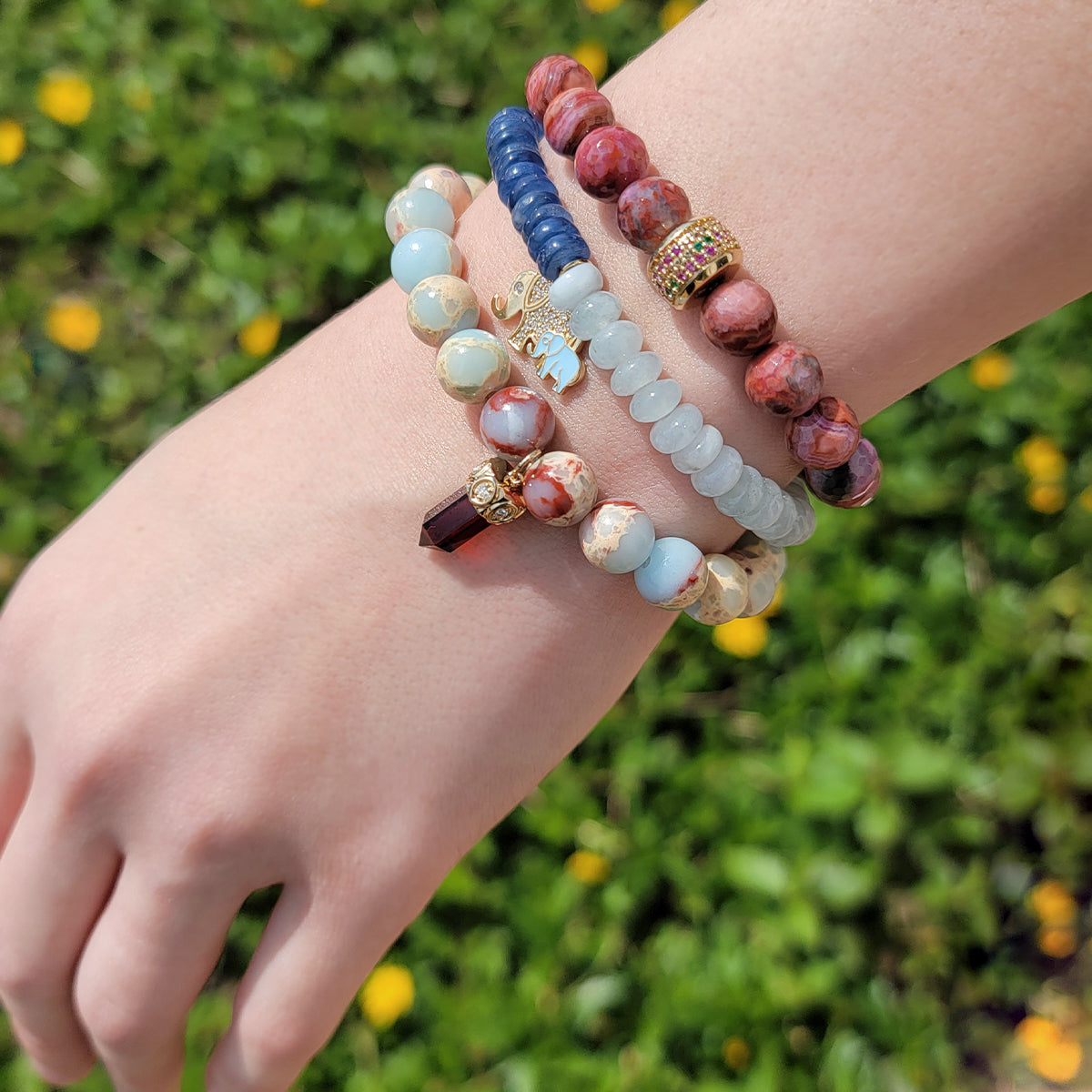 Impression Jasper Bracelet