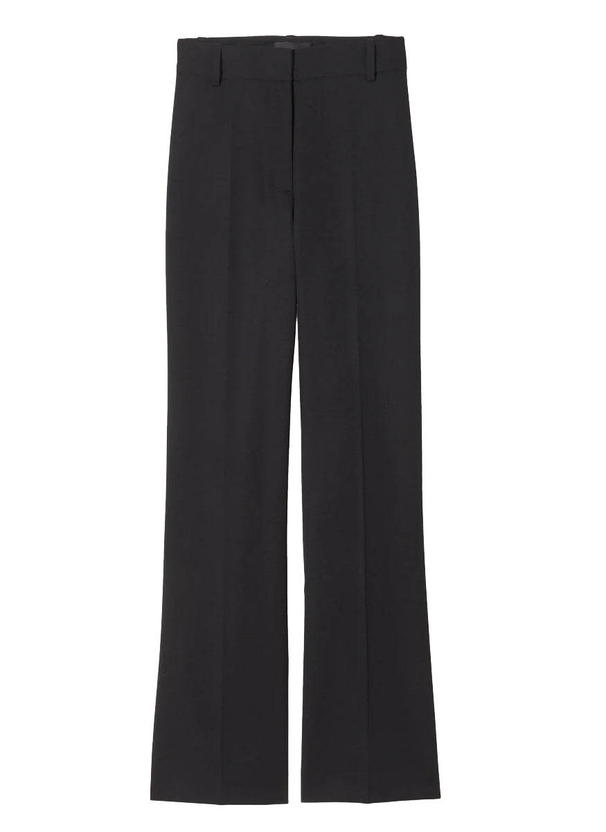 Cropped Corette Pant in Black