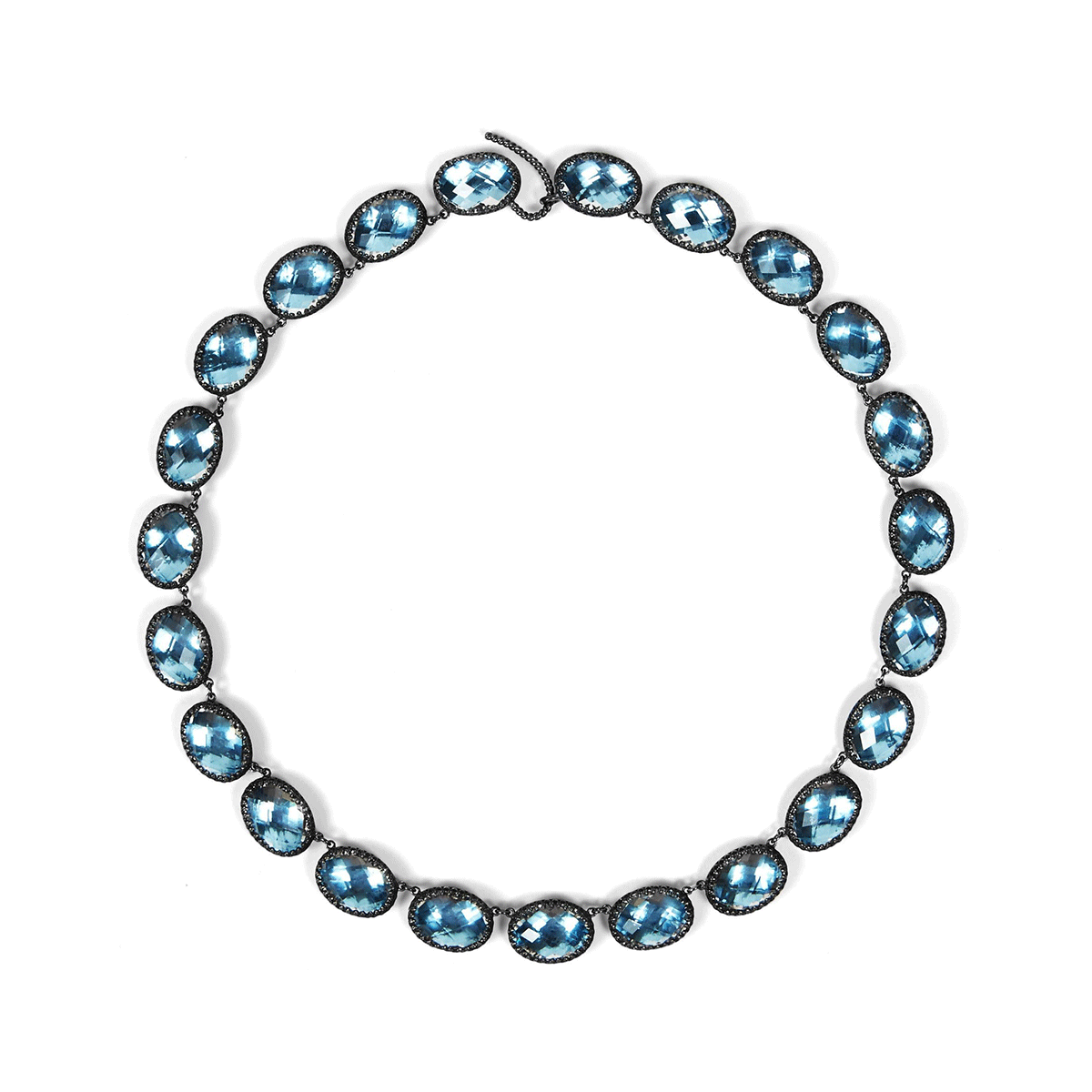 “Lily” Riviere Necklace, Sky