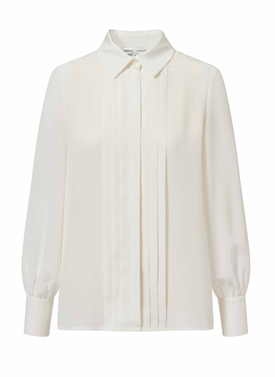 Bristol Pleated Front Blouse